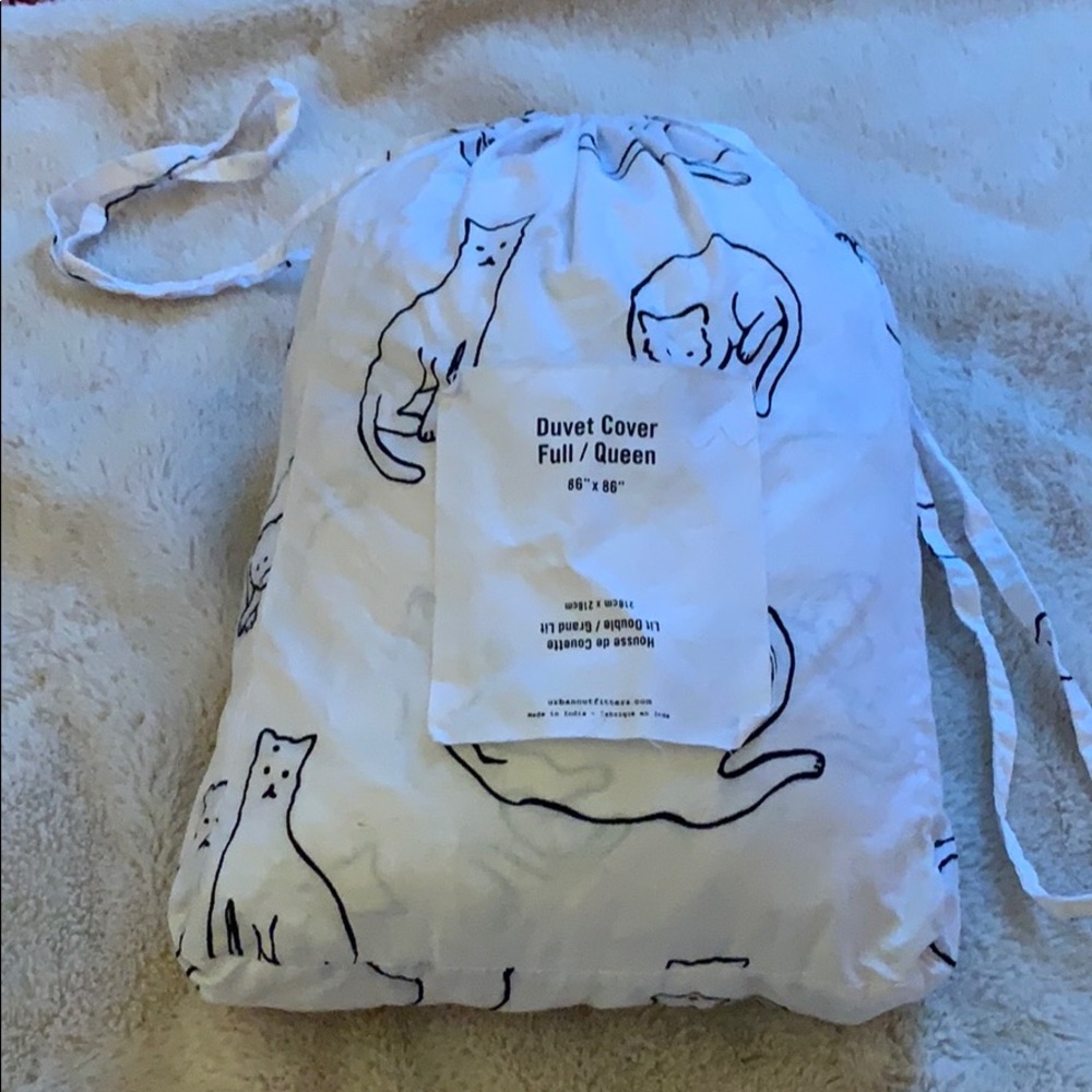 Cat duvet cover